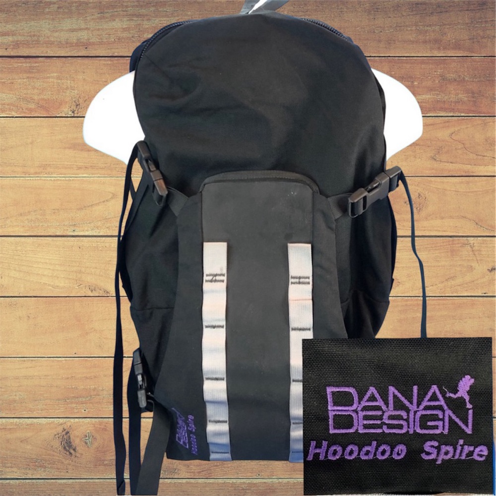 DANA DESIGN Hoodoo Spire Black Hiking Pack Camping Backpack Bag Dana Design